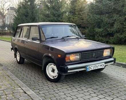 Фиолетовый ВАЗ 2104, объемом двигателя 1.5 л и пробегом 1 тыс. км за 1100 $, фото 1 на Automoto.ua