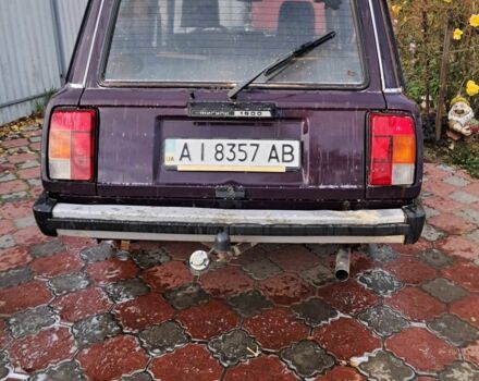 Фіолетовий ВАЗ 2104, об'ємом двигуна 1.5 л та пробігом 130 тис. км за 1000 $, фото 1 на Automoto.ua
