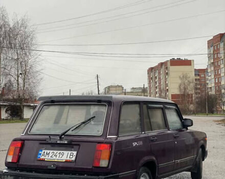 Фиолетовый ВАЗ 2104, объемом двигателя 1.45 л и пробегом 76 тыс. км за 1300 $, фото 4 на Automoto.ua