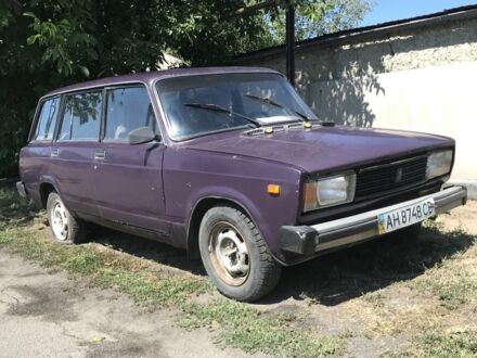 ВАЗ 2104 1985 в Терновке на Automoto.ua Фиолетовый ВАЗ 2104, объемом двигателя 1.5 л и пробегом 250 тыс. км за 604 $, фото 1 на Automoto.ua