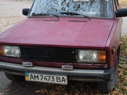 Фиолетовый ВАЗ 2104, объемом двигателя 1.5 л и пробегом 750 тыс. км за 525 $, фото 1 на Automoto.ua