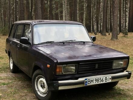 Фиолетовый ВАЗ 2104, объемом двигателя 1.5 л и пробегом 217 тыс. км за 787 $, фото 1 на Automoto.ua