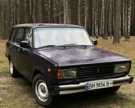 Фиолетовый ВАЗ 2104, объемом двигателя 1.5 л и пробегом 217 тыс. км за 787 $, фото 1 на Automoto.ua