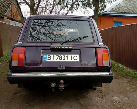Фіолетовий ВАЗ 2104, об'ємом двигуна 1.5 л та пробігом 124 тис. км за 1300 $, фото 1 на Automoto.ua