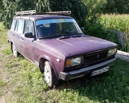 Фиолетовый ВАЗ 2104, объемом двигателя 1.5 л и пробегом 250 тыс. км за 700 $, фото 1 на Automoto.ua