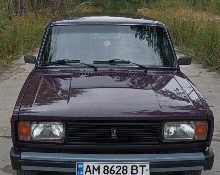 Фиолетовый ВАЗ 2104, объемом двигателя 1.5 л и пробегом 48 тыс. км за 3200 $, фото 1 на Automoto.ua