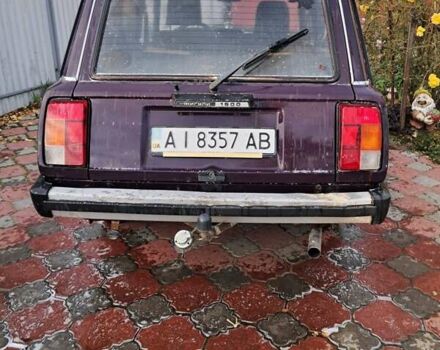 Фіолетовий ВАЗ 2104, об'ємом двигуна 1.5 л та пробігом 130 тис. км за 1000 $, фото 1 на Automoto.ua