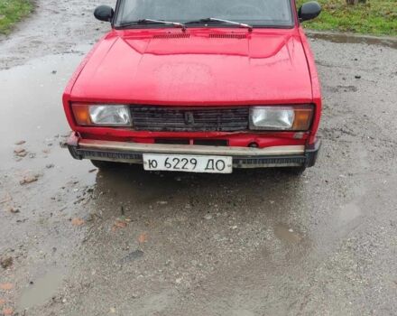 Красный ВАЗ 2104, объемом двигателя 1.3 л и пробегом 80 тыс. км за 500 $, фото 1 на Automoto.ua