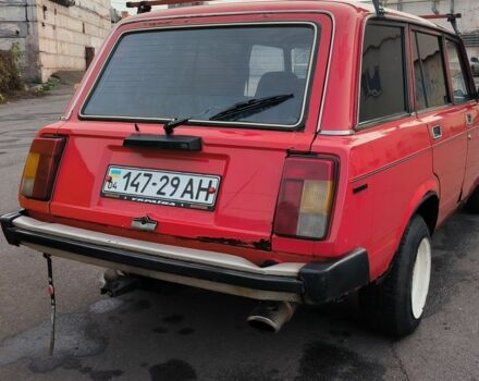 Красный ВАЗ 2104, объемом двигателя 1 л и пробегом 70 тыс. км за 662 $, фото 4 на Automoto.ua