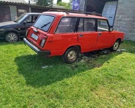 Красный ВАЗ 2104, объемом двигателя 1.5 л и пробегом 200 тыс. км за 250 $, фото 1 на Automoto.ua