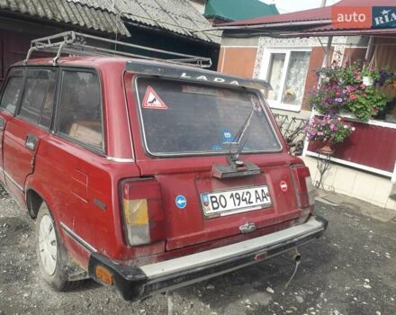 Красный ВАЗ 2104, объемом двигателя 1.5 л и пробегом 50 тыс. км за 650 $, фото 1 на Automoto.ua