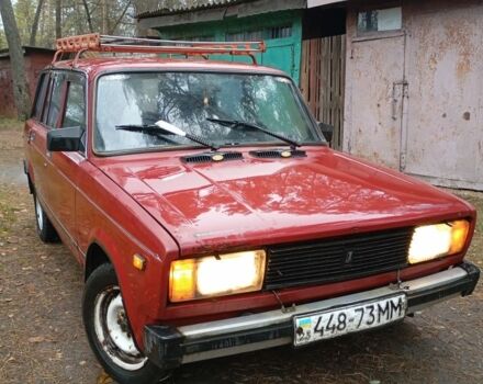 Красный ВАЗ 2104, объемом двигателя 1 л и пробегом 155 тыс. км за 845 $, фото 4 на Automoto.ua
