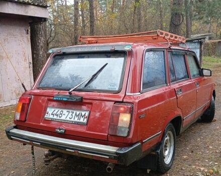 Красный ВАЗ 2104, объемом двигателя 1 л и пробегом 155 тыс. км за 845 $, фото 7 на Automoto.ua