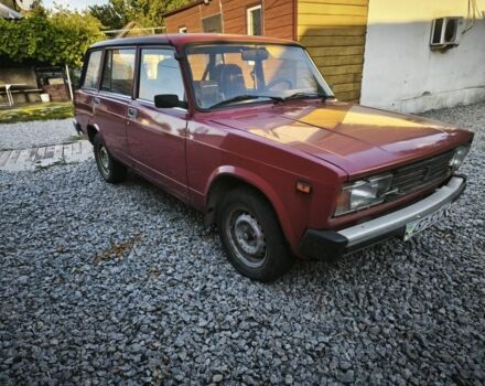 Красный ВАЗ 2104, объемом двигателя 1 л и пробегом 54 тыс. км за 1090 $, фото 1 на Automoto.ua
