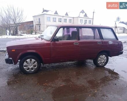 Красный ВАЗ 2104, объемом двигателя 1.45 л и пробегом 156 тыс. км за 550 $, фото 1 на Automoto.ua
