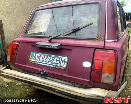 Красный ВАЗ 2104, объемом двигателя 1.5 л и пробегом 208 тыс. км за 720 $, фото 1 на Automoto.ua