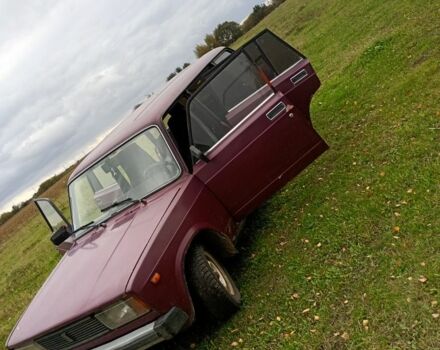 Красный ВАЗ 2104, объемом двигателя 1 л и пробегом 60 тыс. км за 700 $, фото 1 на Automoto.ua