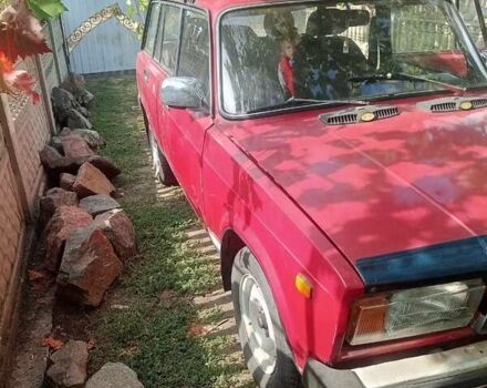 Красный ВАЗ 2104, объемом двигателя 1.5 л и пробегом 54 тыс. км за 1200 $, фото 1 на Automoto.ua