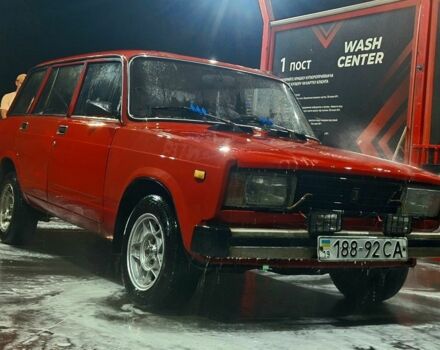 Красный ВАЗ 2104, объемом двигателя 1 л и пробегом 120 тыс. км за 949 $, фото 1 на Automoto.ua