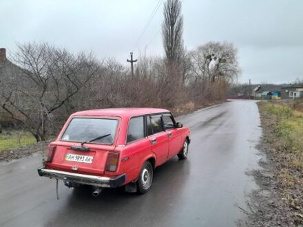 Красный ВАЗ 2104, объемом двигателя 1.5 л и пробегом 1 тыс. км за 500 $, фото 1 на Automoto.ua