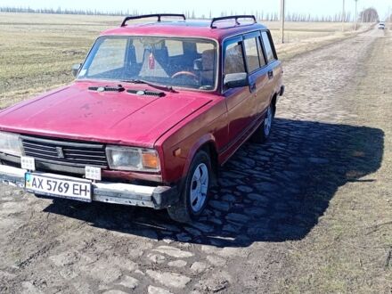 Красный ВАЗ 2104, объемом двигателя 1.5 л и пробегом 150 тыс. км за 373 $, фото 1 на Automoto.ua