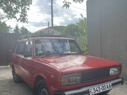 Красный ВАЗ 2104, объемом двигателя 1.5 л и пробегом 104 тыс. км за 726 $, фото 1 на Automoto.ua