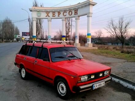 Красный ВАЗ 2104, объемом двигателя 1.5 л и пробегом 170 тыс. км за 1500 $, фото 1 на Automoto.ua