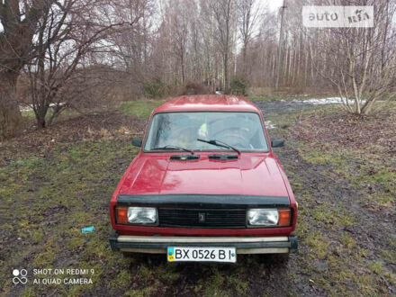 Красный ВАЗ 2104, объемом двигателя 1.5 л и пробегом 100 тыс. км за 700 $, фото 1 на Automoto.ua
