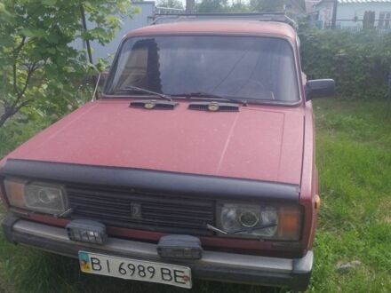 Красный ВАЗ 2104, объемом двигателя 1.3 л и пробегом 150 тыс. км за 500 $, фото 1 на Automoto.ua