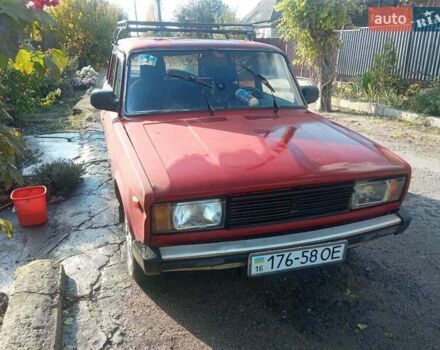 Красный ВАЗ 2104, объемом двигателя 1.5 л и пробегом 77 тыс. км за 833 $, фото 1 на Automoto.ua