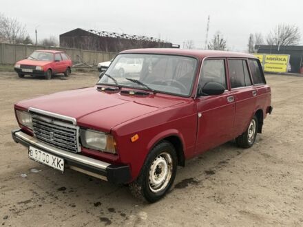Красный ВАЗ 2104, объемом двигателя 1.5 л и пробегом 878 тыс. км за 375 $, фото 1 на Automoto.ua