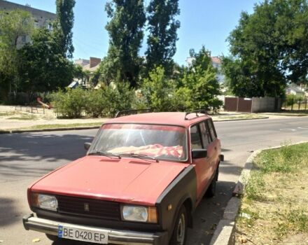 Красный ВАЗ 2104, объемом двигателя 1.5 л и пробегом 95 тыс. км за 597 $, фото 1 на Automoto.ua