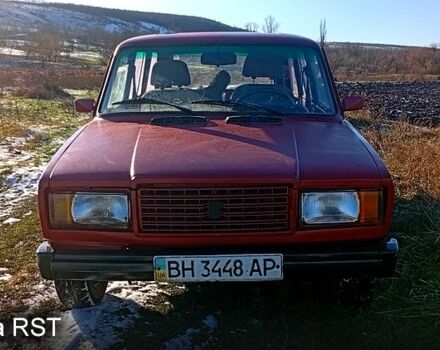 Красный ВАЗ 2104, объемом двигателя 1.5 л и пробегом 56 тыс. км за 710 $, фото 1 на Automoto.ua