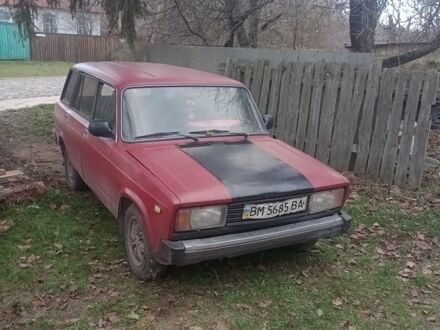 Красный ВАЗ 2104, объемом двигателя 1.6 л и пробегом 80 тыс. км за 356 $, фото 1 на Automoto.ua