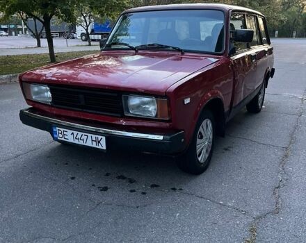 Красный ВАЗ 2104, объемом двигателя 1.3 л и пробегом 76 тыс. км за 1100 $, фото 1 на Automoto.ua