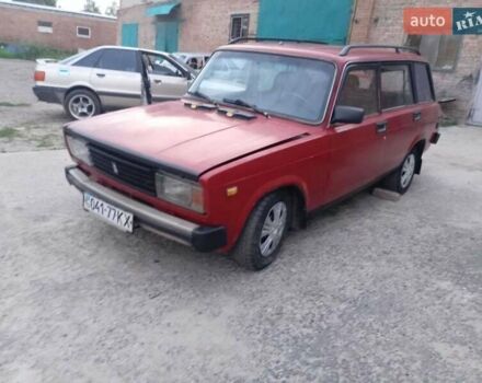 Красный ВАЗ 2104, объемом двигателя 0 л и пробегом 93 тыс. км за 600 $, фото 1 на Automoto.ua
