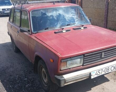 Красный ВАЗ 2104, объемом двигателя 1 л и пробегом 69 тыс. км за 850 $, фото 1 на Automoto.ua