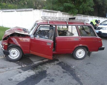 Красный ВАЗ 2104, объемом двигателя 1.45 л и пробегом 91 тыс. км за 152 $, фото 1 на Automoto.ua