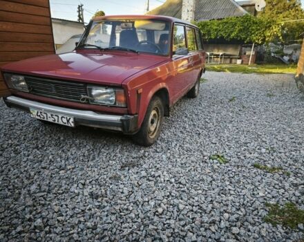 Красный ВАЗ 2104, объемом двигателя 1 л и пробегом 54 тыс. км за 1090 $, фото 1 на Automoto.ua