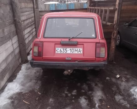 Красный ВАЗ 2104, объемом двигателя 1.6 л и пробегом 200 тыс. км за 1028 $, фото 1 на Automoto.ua