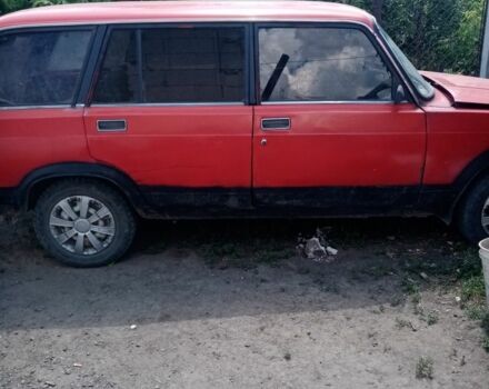 Красный ВАЗ 2104, объемом двигателя 5 л и пробегом 1000 тыс. км за 550 $, фото 1 на Automoto.ua