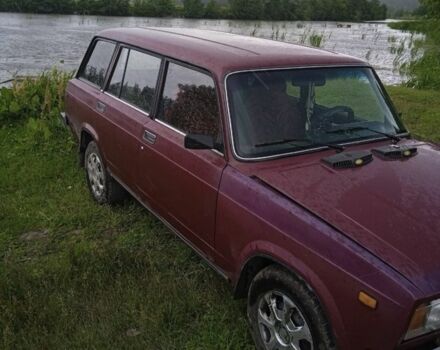 Красный ВАЗ 2104, объемом двигателя 1.5 л и пробегом 95 тыс. км за 700 $, фото 1 на Automoto.ua