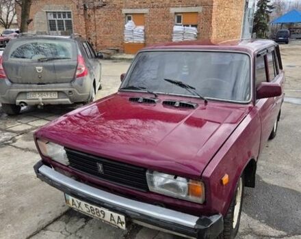 Красный ВАЗ 2104, объемом двигателя 1.45 л и пробегом 107 тыс. км за 1200 $, фото 1 на Automoto.ua