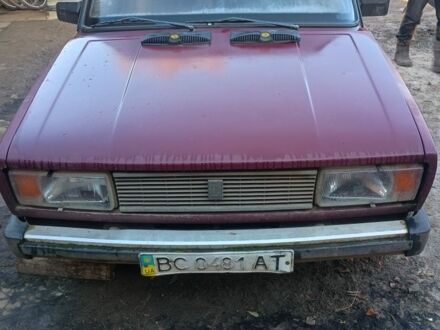 Красный ВАЗ 2104, объемом двигателя 1 л и пробегом 200 тыс. км за 250 $, фото 1 на Automoto.ua