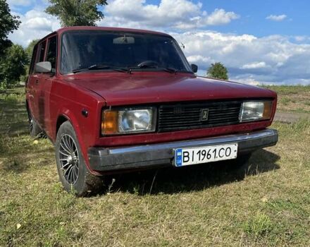 Красный ВАЗ 2104, объемом двигателя 1.45 л и пробегом 200 тыс. км за 1000 $, фото 1 на Automoto.ua