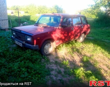 Красный ВАЗ 2104, объемом двигателя 1.5 л и пробегом 120 тыс. км за 500 $, фото 1 на Automoto.ua
