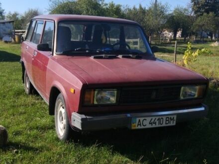 Красный ВАЗ 2104, объемом двигателя 1.5 л и пробегом 76 тыс. км за 2000 $, фото 1 на Automoto.ua