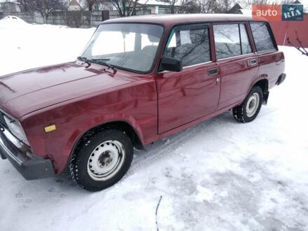 Красный ВАЗ 2104, объемом двигателя 1.5 л и пробегом 150 тыс. км за 950 $, фото 1 на Automoto.ua