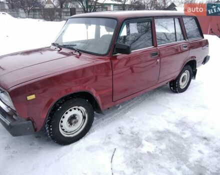 Красный ВАЗ 2104, объемом двигателя 1.5 л и пробегом 150 тыс. км за 950 $, фото 1 на Automoto.ua