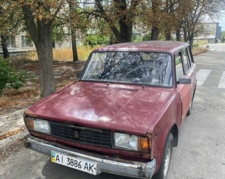 Красный ВАЗ 2104, объемом двигателя 1.5 л и пробегом 77 тыс. км за 451 $, фото 1 на Automoto.ua